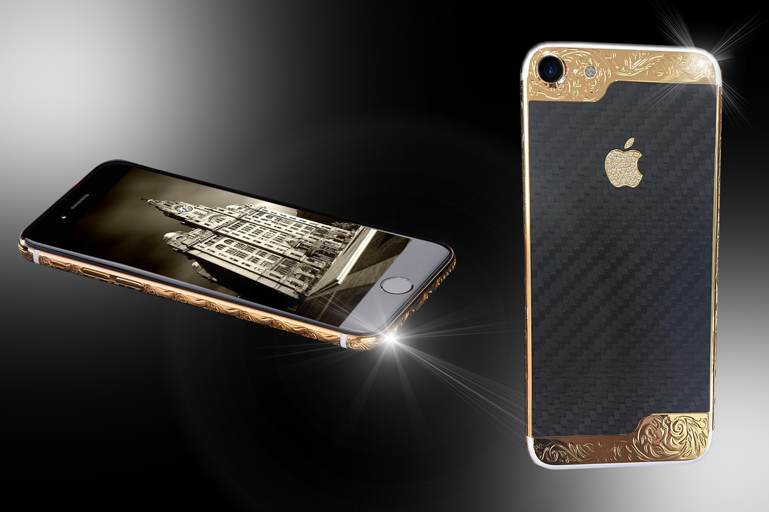 Стюарт Хьюз iphone 4s Elite Gold
